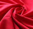 230T สีแดงโพลีเอสเตอร์เรยอนผ้าแปนเด็กซ์ผ้าถักเสื้อสำหรับเสื้อผ้า ผู้ผลิต