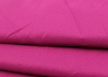 ผิวผ้าบาง Pongee โพลีเอสเตอร์สีชมพู - ลักษณะสง่างามที่เป็นมิตร ผู้ผลิต